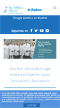 Mobile Screenshot of drmillan.es